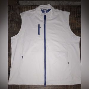 Johnnie O full Zip Grey Vest xl